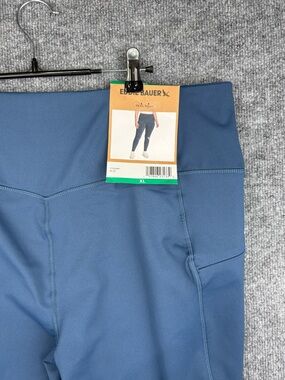 Eddie Bauer Women's Trail Tight Legging Pants, Blue Size Xl New